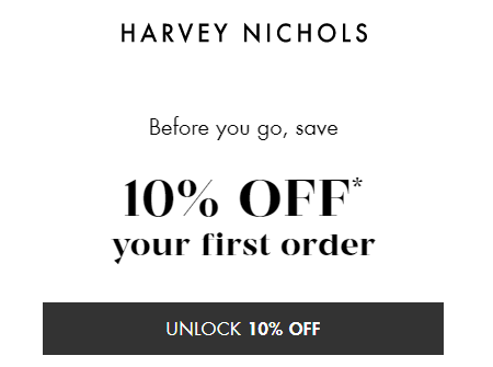 HARVEYNICHOLS Rabattkoder