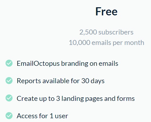 emailoctopus.com Kupong